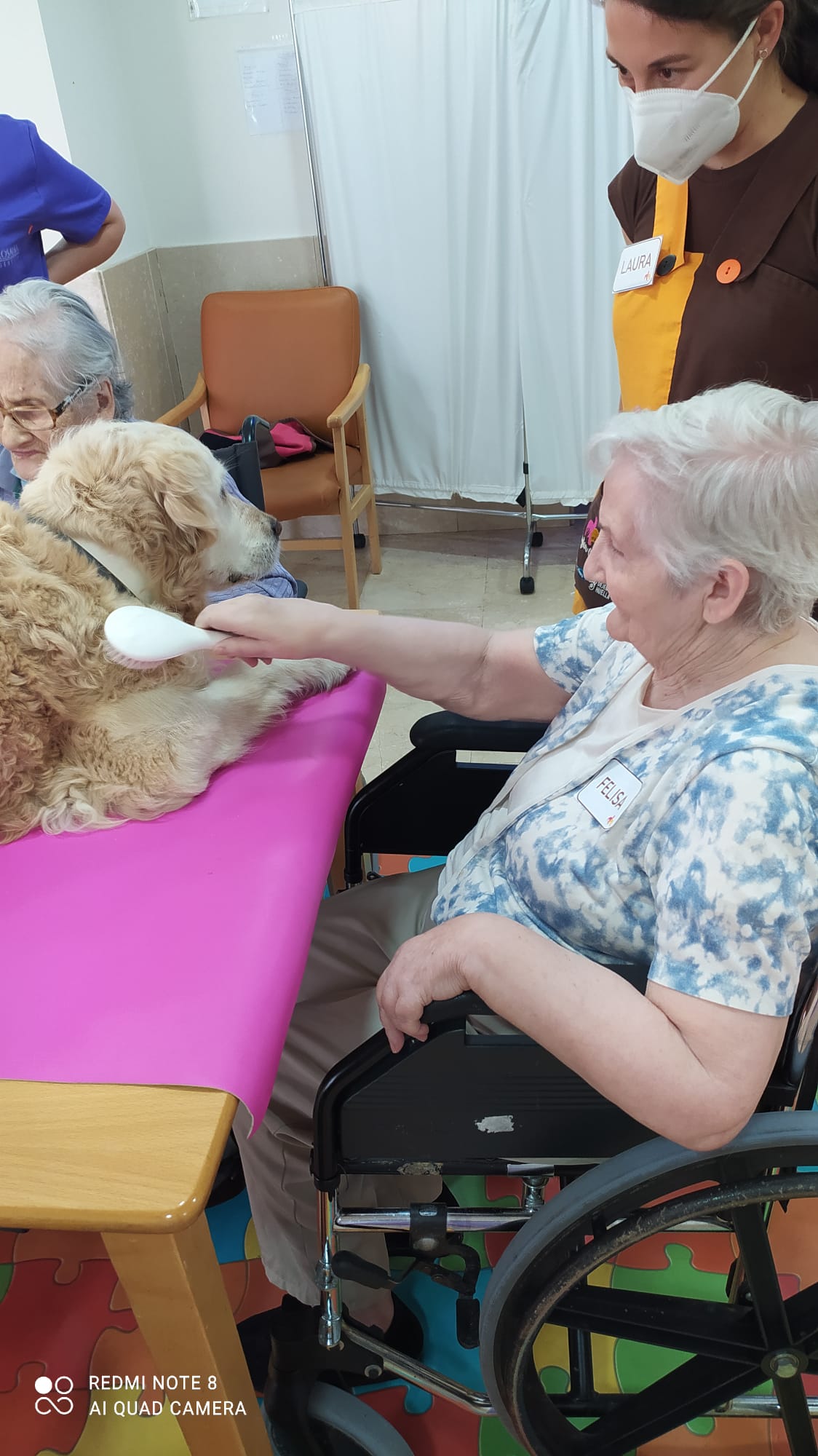 Terapia asistida con animales en Rosalba Sevilla la Nueva